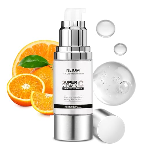 Image of Vitamin C Serum for face with Hyaluronic Acid, Vitamin E, Tri-Peptide & B5 Dark Spot Remover, Anti-Aging, Firming, Brightening & Lifting for Mature Skin, 1 fl oz