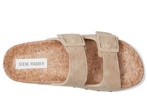 Steve Madden Steve Madden Women's Kali Wedge Sandal, Tan Jelly, 5