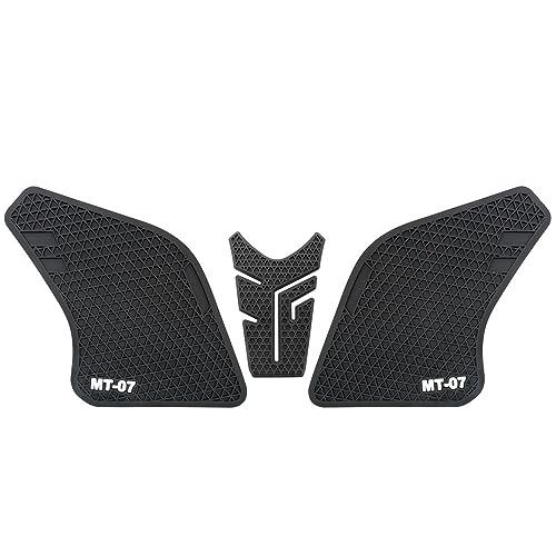 Protection réservoir MT-07 2021+ : kit de tampons latéraux antidérapants pour moto