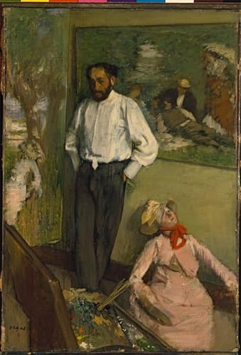 Impression d'affiches Edgar Degas affiche toile décoration mural 60x90cm