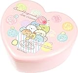 Größe: ca. 13 x 5,2 x 11 cm T\'s factory San-X Sumikko Gurashi Schmuckaufbewahrung herzförmige Schmuckschatulle (Pink Ice Cream SG-5522548IC)