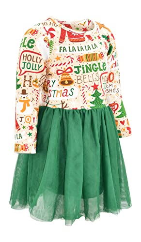 Image of Girls Long Sleeve Tulle Tutu Dresses for Kid and Toddler
