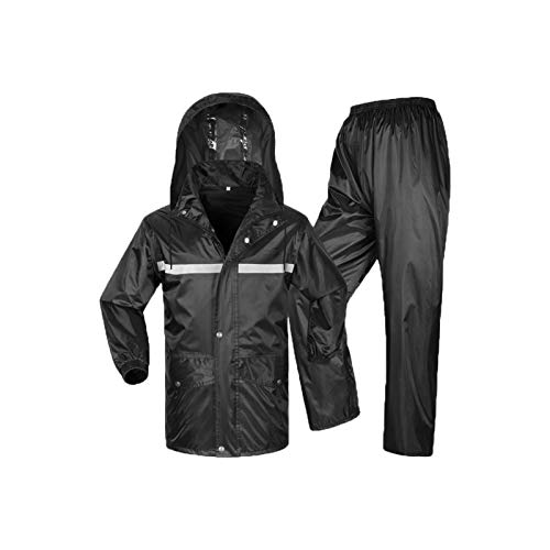 Chaqueta impermeable ligera para hombre con capucha 3X-Large miniatura 1