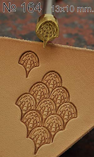 Leather Working Tools Carving Punches Stamp Craft Saddle Brass #164