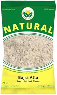 Natural Bajra Atta 1.5Kg (Pearl Millet Flour) – 100% Pure Fresh, Stone Ground, Gluten Free, Rich in Fiber | UAE