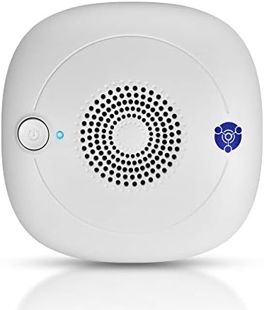 Enerzen O-111 Negative Ion and 50mg/h Ozone Generator - High Output Wall Plug In Travel Air Ionizer Deodorizer - Bathroom Pet Hair Odor Allergies Smoke Eliminator