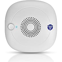 Enerzen O-111 Negative Ion and 50mg/h Ozone Generator - High Output Wall Plug In Travel Air Ionizer Deodorizer - Bathroom Pet Hair Odor Allergies Smoke Eliminator