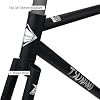 50/52/55CM Fixed Gear Bike Frameset 700C Cr-Mo Steel Signle Speed Track Bike Frame C Brake Quick Release 100mm/120mm BSA BB68mm