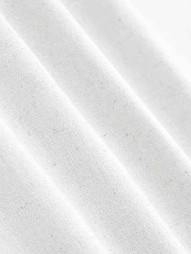 CIDER Linen Pants Women Wide Leg Cropped Palazzo Trousers Low Waist Knotted Loose Fit Cropped Pants2