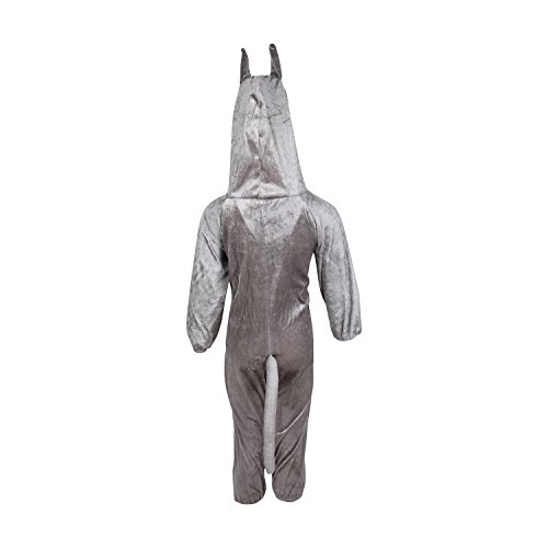 Image of Raj Costume Animal Fancy Dress Costume for Boys & Girls | Hooded Full Body Wildlife Zoo Animal Jumpsuit | Soft Costume for School Function, Fancy Dress, Halloween, Birthday, Cosplay & Role Play
