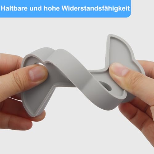 2 Stück Türstütze für Frontlader-Waschmaschinen, 2-farbige Türstütze und Wäschestütze, offener Türstopper für Geschirrspüler, Trockner, Waschmaschine, Trocknertürstütze, offene Schnalle