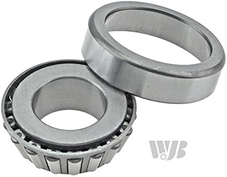 WJB WT32207 - Front Wheel Bearing/Tapered Roller Bearing - Cross Reference: National 32207/ Timken 32207M/ SKF BR32207, 1 Pack