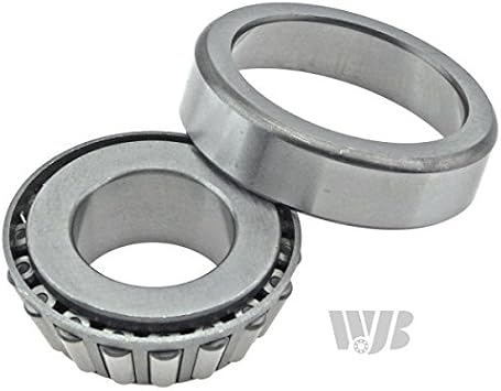 WJB WT32207 - Front Wheel Bearing/Tapered Roller Bearing - Cross Reference: National 32207/ Timken 32207M/ SKF BR32207, 1 Pack