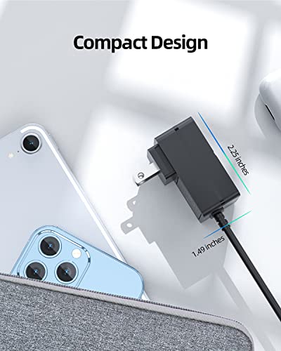 Charger Fit for TINECO Wet Dry Mop Vacuum iFLOOR 2 3 Series, A10 Hero Dash, A11 Master, Floor One S2 S3 S5 Cordless Stick Cleaner Replacement Charging Cord