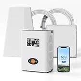 ANYCALL Amplificatore Segnale Cellulare per la Casa 5G 4G LTE 3G GSM Ripetitore per Tutti gli Operatori Italiani - TIM Wind Tre Vodafone e altro sulla Banda 1, 3, 7 e 20 con Schermo Intelligente