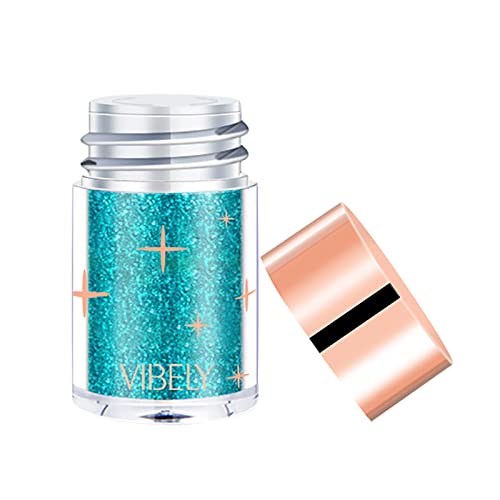 Singove Fine Glitter, Body Glitter, 15 Assorted Color Arts And Craft Glitter, Eyeshadow Makeup Nail Art Pigment Glitter, Glitter For Slime (M, M) #TOP8