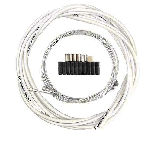 Brake Cable Road MTB Bicycle Brake Cable 4mm 5mm Bike Set Mountain Derailleur Housing(White Cable)