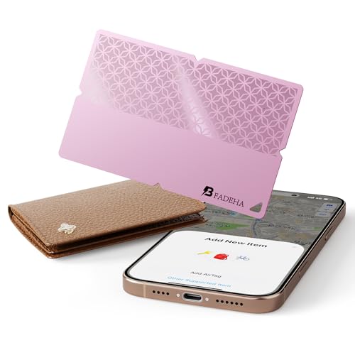 Image of 2026 [Apple MFi Certified] (iOS Only) Bluetooth Tracker Smart Card for Apple Find My iPhone Wallet GPS Tracker, 5-10 Years Staying Power, Keys Finder and Item Locator for Keys, Bags, Passport