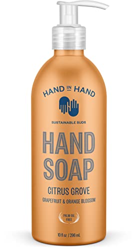 Hand In Hand, Soap Hand Citrus Grove, 10 Ounce image 4