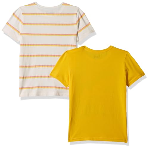 Image of Amazon Brand - Jam & Honey Boys 100% Cotton Printed Half Sleeves T-Shirt | Age 2-12 Years