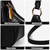 GSenhui Kleine Handtasche Damen Y2K Schultertasche Klein Elegant Hobo Shoulder Bag Women PU Leder Umhängetasche Vintage für Frauen Reisen #4