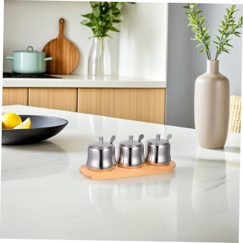 Récipients à condiments avec couvercles pour sublimer vos tables de réception - 7