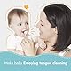 [40-Pack] Papablic Baby Tongue Cleaner, Upgrade Gum Cleaner with Paper Handle for Babies and Infants Ages 0-2 Years