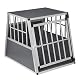 Hundetransportbox aus Aluminium für große Hunde
