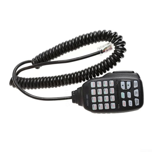 HM133V Microphone portable 8 broches pour radios ICOM y compris IC2200H IC2300H IC2100H ICV8000 avec prise en main confortable et design épuré pour une utilisation prolongée