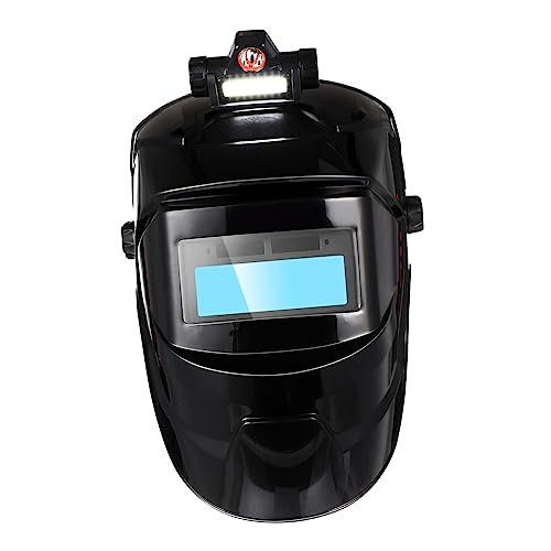 ULTECHNOVO Casque de Soudage Pratique Écran de Thermique Cagoule de Soudeur Réglable Masque à Obscurcissement Automatique 10 pour Soudure à l'arc et Environnements Variés