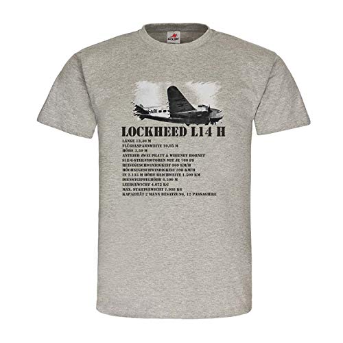 Avion Lockheed L 14 H à moteur étoilé US Army : textile Copytec 22901 gris durable