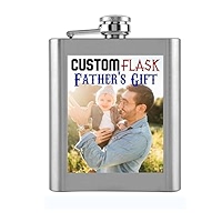 Coffret Flasque Alcool En Inox Personnalisé Gravé