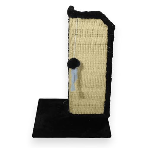 Kit com 2 Arranhador Protetor para Canto de Sofá e Cama Base Externa Preto