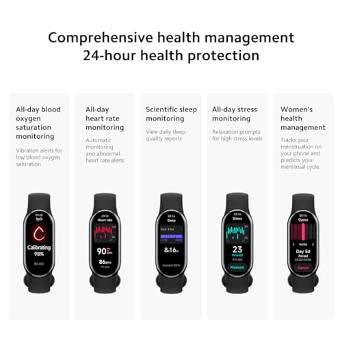 xiaomi mi band 8 versão global (preto)