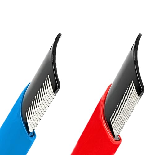 Masterclip Fellmesser für grobes und feines Fell, 1 Paar