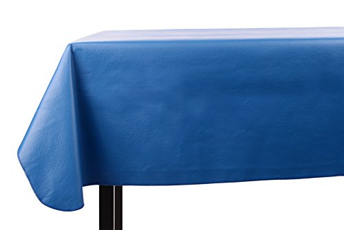 Yourtablecloth Heavy Duty Vinyl Rectangle or Square Tablecloth – 6 Gauge Heavy Duty