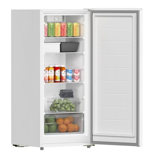 KoolMore KM-RUF-7S 7 cu. ft. Convertible Garage Ready Upright Freezer/Refrigerator in White on Fridge.com
