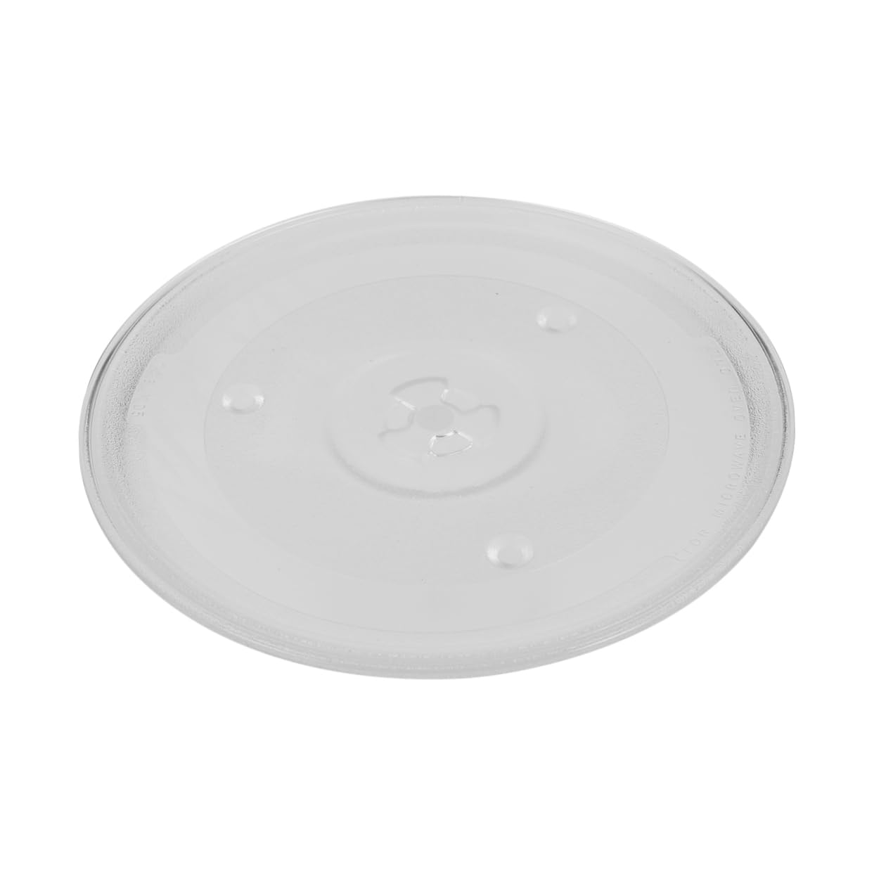 Plateau verre pour micro-ondes type Y de rechange Zerodeko 24,5cm