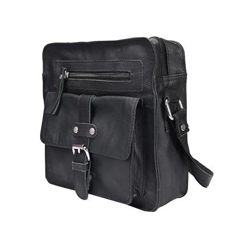 Image of Genuine Leather Sling Bag for Men, Stylish and Spacious Side Bag for Men, Crossbody Bag for Men Daily Use
