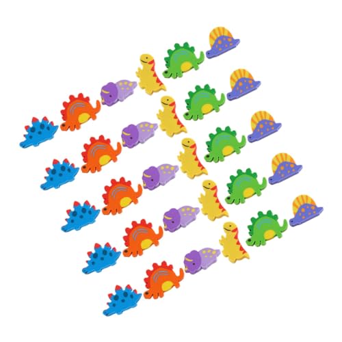 HOMSFOU 120個恐竜消し 子供用文房具 可愛いおもしろ消し 学校や家で使える デザインもユニークで 素材使用