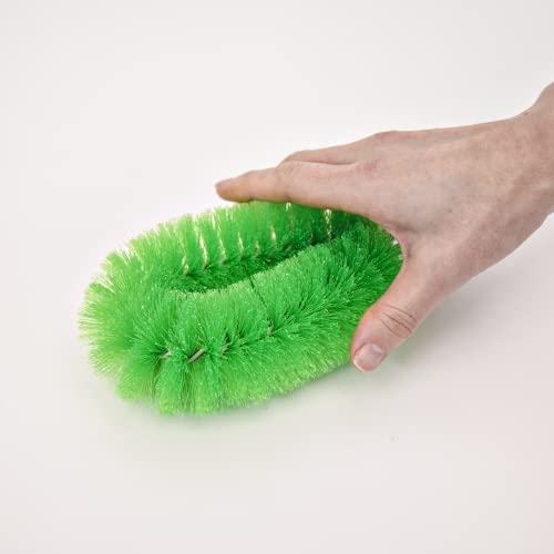 サンゴ 20号 ナイロンたわし 業務用 25個入り ソフトタイプ カラーたわし 繊維径0.3mm (グリーン)
