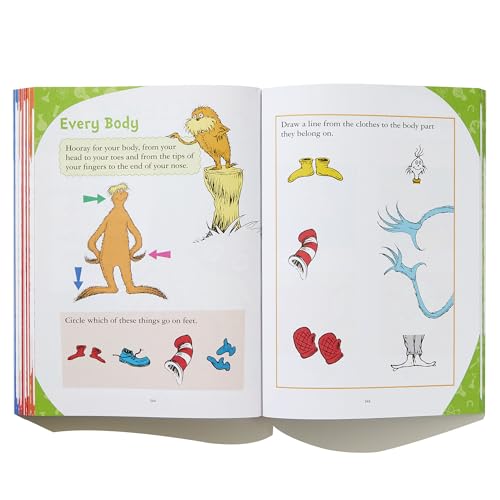 Dr. Seuss Workbook: Preschool: 300+ Fun Activities with Stickers and More! (Alphabet, Abcs, Tracing,