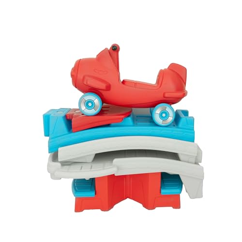 Step2 Sky Rider Up & Down Roller Coaster Kids Ride On Toy, Push Car, Indoor/Outdoor Playset, Made of Durable Plastic, Max Weight 50 lbs., for Toddlers 2-5 Years Old by Step2 - Image 4