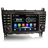 ✪【Rápida & Receptiva Android 10 Sistema】Estéreo de automóvil de 7 pulgadas para Mercedes Benz Clase C/CLK/CLC W203 W209 con el último y potente sistema Android 10.0, puede disfrutar de una experiencia de usuario fluida y receptiva. Inicio rápido, pantalla táctil capacitiva. Android 10.0; CPU: Octa-Core, Rockchips PX5 1512MHz Cortex A53; Resolución de pantalla: 1024*600; CarPlay, Android automático; RAM: 4 GB, ROM: 64 GB
