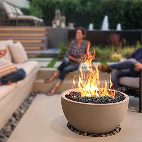 Image of Onlyfire 10Lbs Black Lava Rock for Fire Pit /Fireplace /Gas Grill /Landscaping