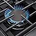 THOR Kitchen Freestanding Professional 30-Inch Gas Range in Stainless Steel - Model LRG3001U