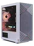 BEDROCK TOPAZ Gaming PC – RTX 5070 12GB – Ryzen 5 7500F – 16GB DDR5 – 1TB Gen4 M.2 – AIO Liquid Cooling – Windows 11 – Wi-Fi