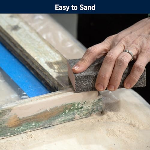 TotalBoat - 512884 Fixwood | Marine Grade Epoxy Putty | Stainable Paste Filler for Damaged Wood Repair or Replacement (2-Pint Kit), white