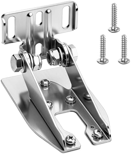 010-12006-11 Heavy Duty Transom Mount with Spray Sheild Compatible with Garmin Echo/EchoMap/GPSMAP/GT 4pin/8pin/12pin Transducer