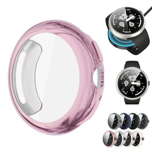 google pixel watch 4 41mm �P�[�X �J�o�[ �t�B���� ��̌^ �O�[�O�� �s�N�Z�� �E�H�b�` 4 41mm �ی�J�o�[ �X�}�[�g�E�H�b�` �p �s�N�Z���E�H�b�`4 �K���X�t�B���� �N���A �ی�P�[�X �ی�t�B���� �t���ی�t�B���� �ی�
